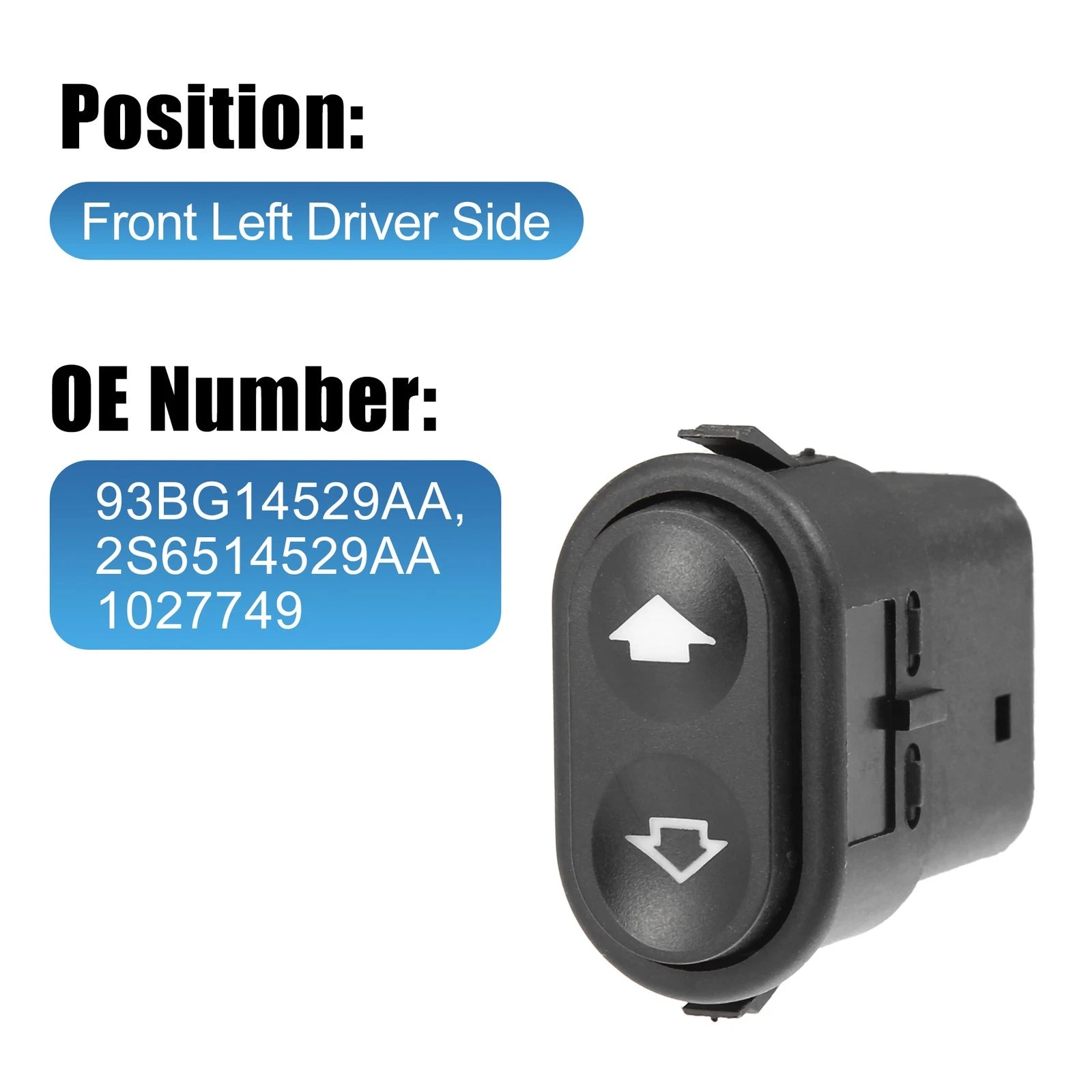 Car Master Power Window Switch for Ford Mondeo (1993–1996) 93BG14529AA 1027749