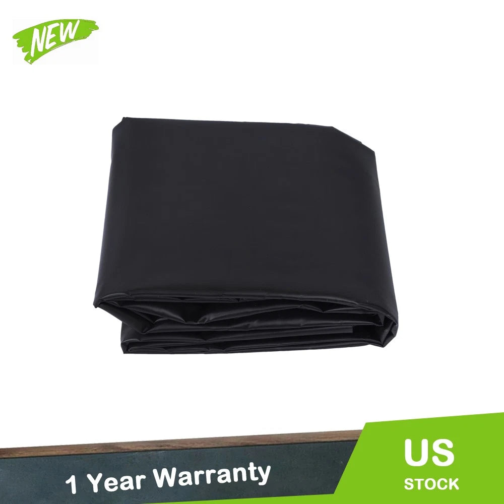 Black Waterproof Pond Liner for Fish Pond (13ft x 18ft) 20 Mil Thickness
