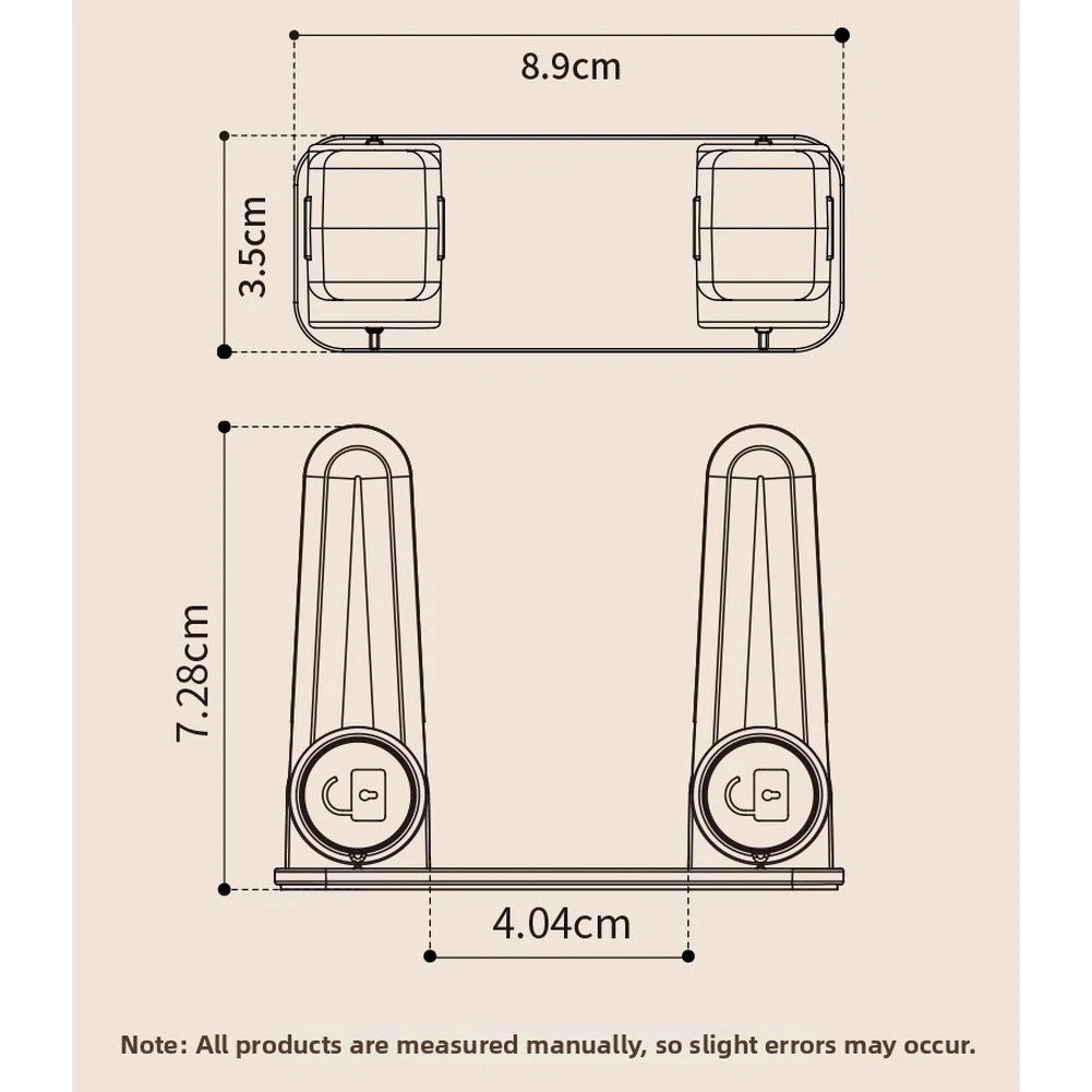 Child Safety Device for Door Handles (White Finish)