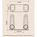 Child Safety Device for Door Handles (White Finish)