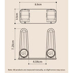 Child Safety Device for Door Handles (White Finish)