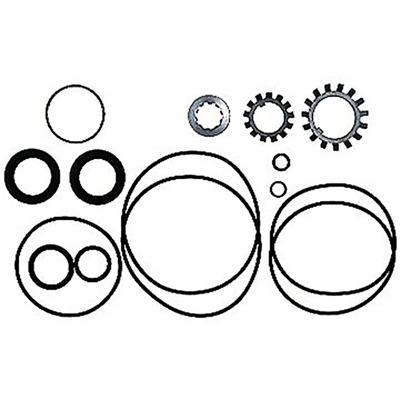 Lower Gear Unit Gasket Set for Volvo Penta 200, 250, 270, 280, 290 (876268)