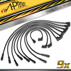 9x Spark Plug Wire Set for Ford Mustang Ranchero Jeep J-2500