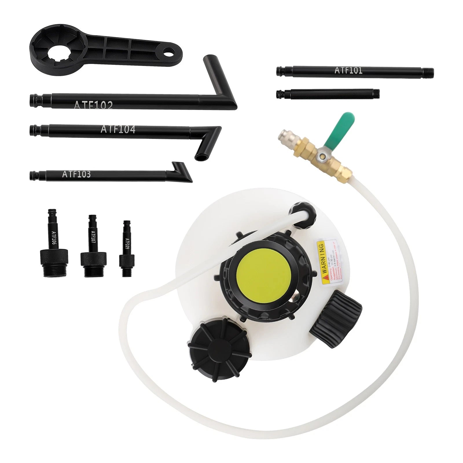 3L Transmission Oil Filling System Fluid Pump Tool with 8x ATF Adaptor