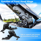 Set of 2 Front Hood Hinges for Lexus IS250 IS350 (2006–2015) 5341053020/5342053020