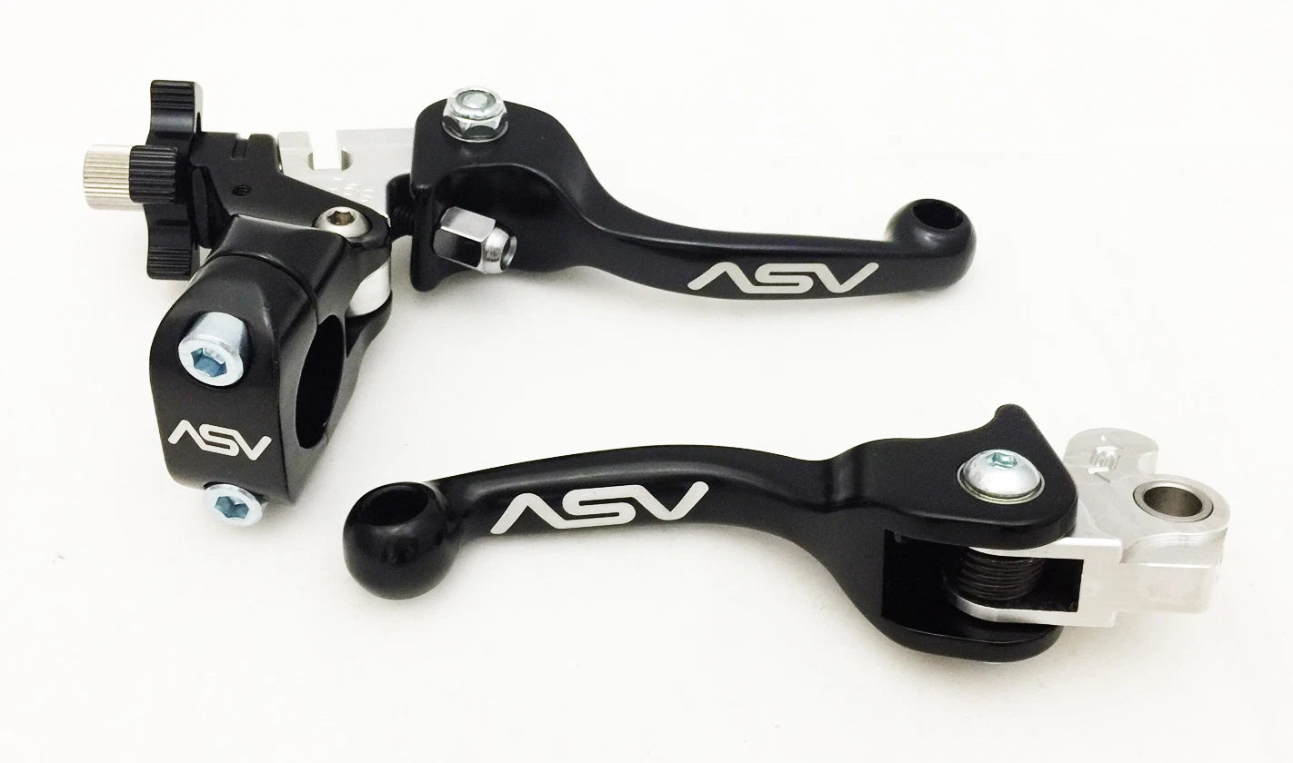 Pair of ASV F3 Shorty Front Brake Clutch Perch Levers for CRF 125F 150F 230F 250F