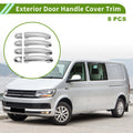 Set of 8 Exterior Door Handle Cover Trim for Volkswagen Transporter