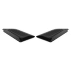 Billet Black Mirror Block Off Plates for Ducati Panigale V4/S/R V2 (2018–2024)