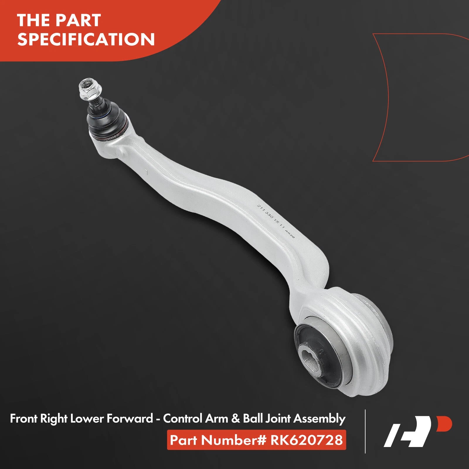 Set of 8 Front Control Arm & Ball Joint for Benz C219 W211 (2003–2010)