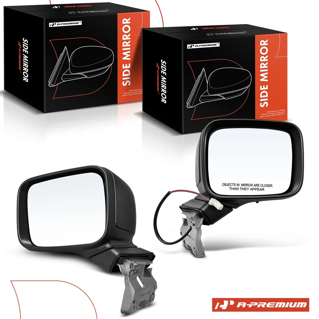 Pair Manual Side Mirrors for Jeep Renegade (2015–2019)