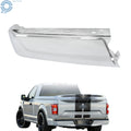 Set of 2 Chrome Rear Bumper Ends for Ford F-150 (2021–2023)