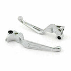 Chrome Brake Clutch Levers for Harley XL Dyna Touring Softail (1996–2007)
