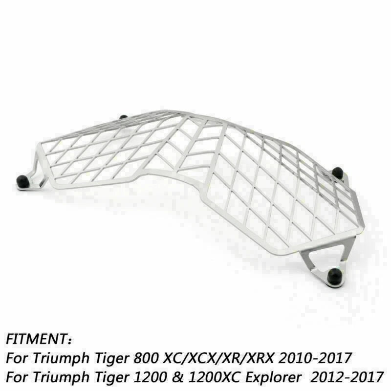 Headlight Protector Grille Guard Cover for Tiger 800 (2017) Explorer 1200 (2017)