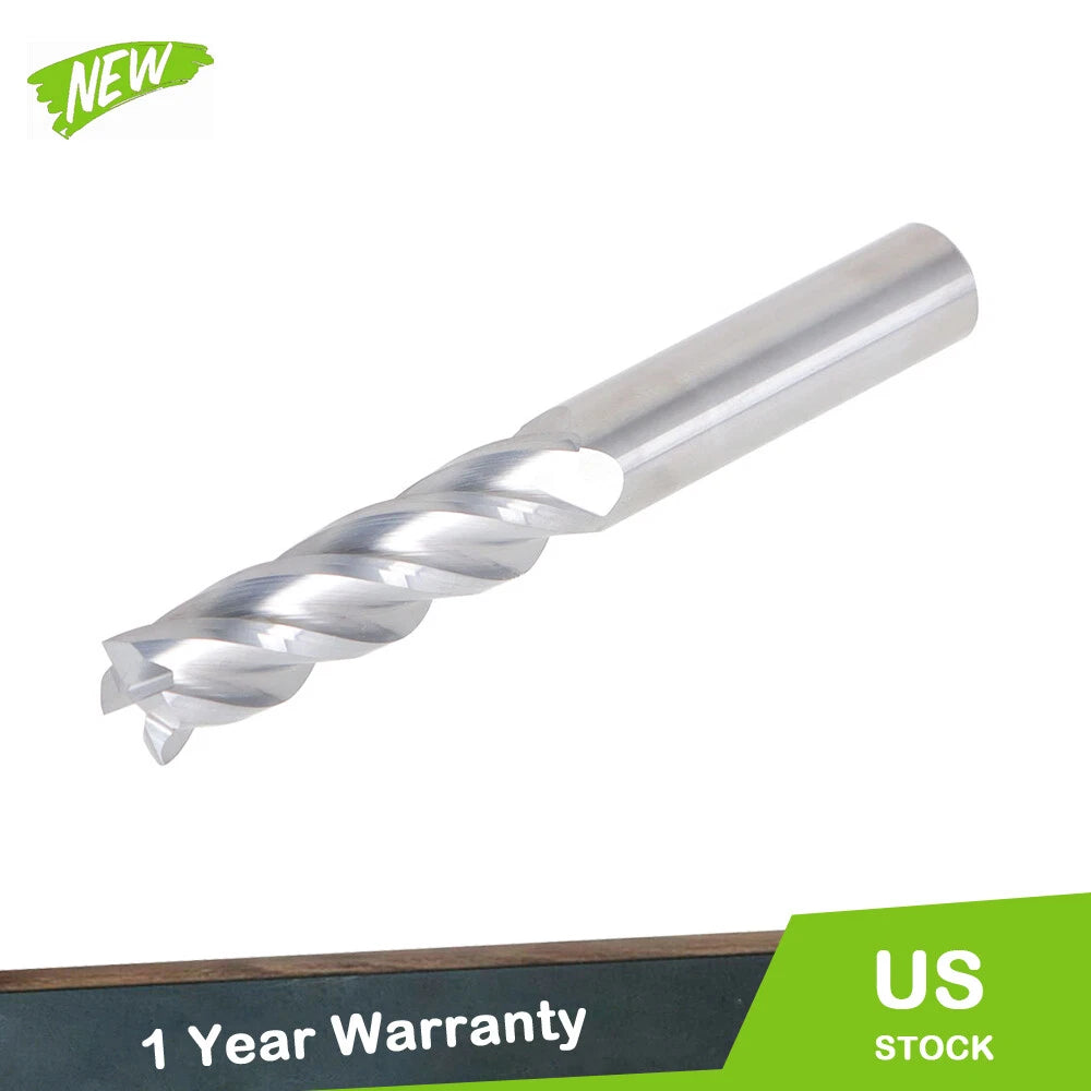 1/2" 4 Flute Carbide End Mill for