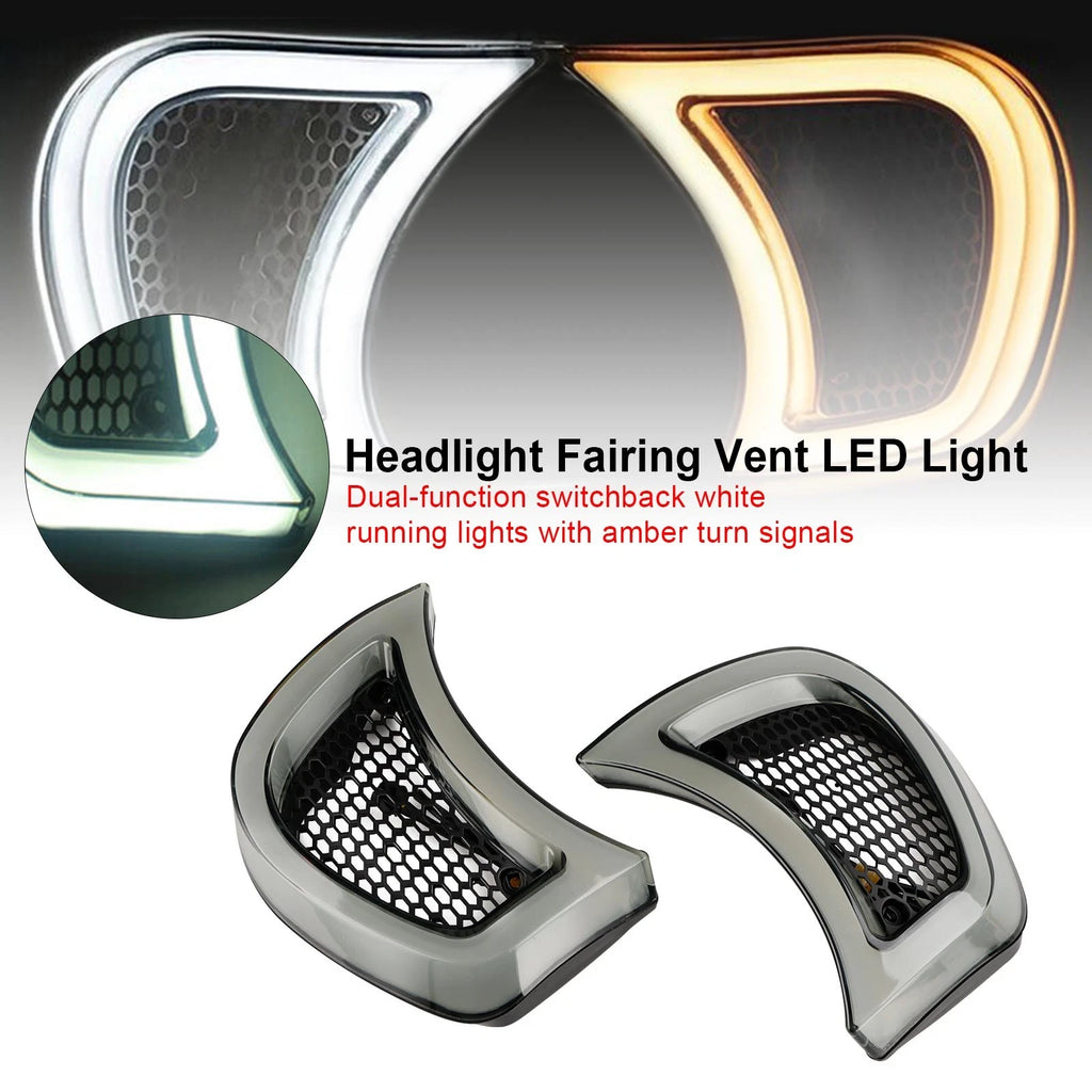 Headlight Fairing Vent Light for Road Glide Special FLTRXS (2015–2023)
