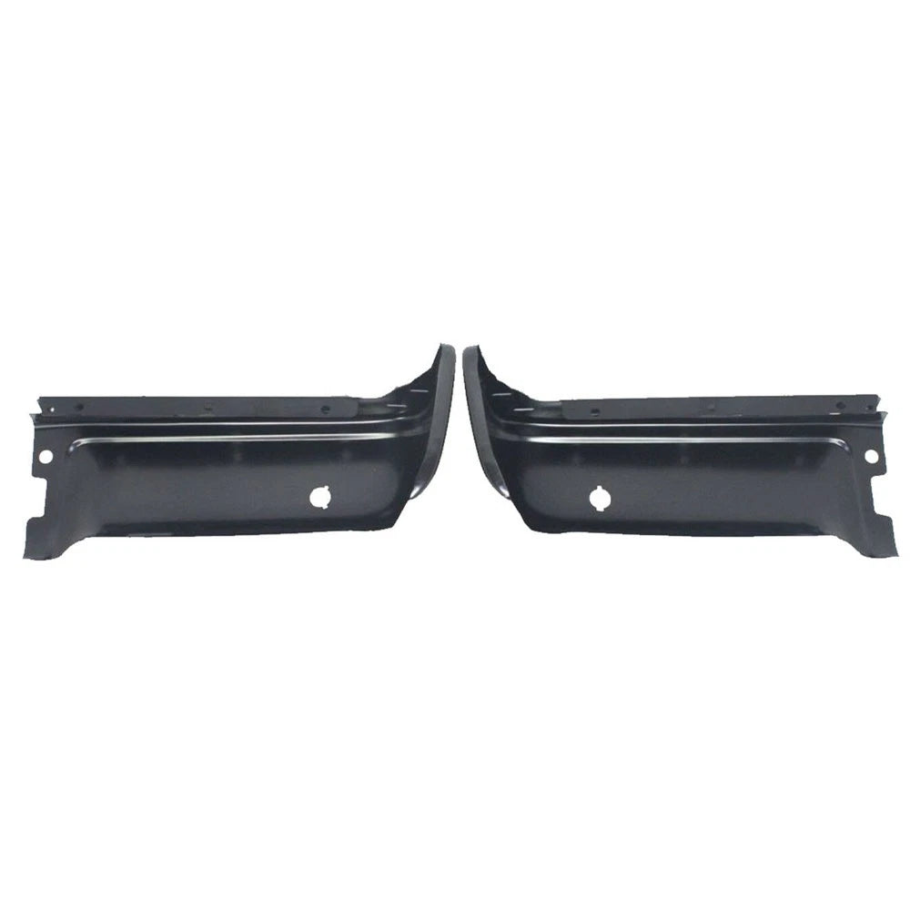 Set of 2 Primered Steel Rear Bumper Ends for Ford F150 (2009–2014)