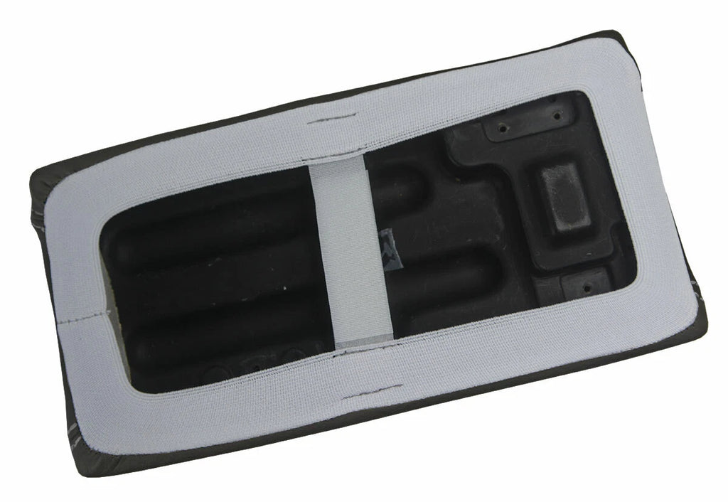 Console Lid Pull Cover Leather for Mazda Miata MX5 (1990–1997) Gray Stitch