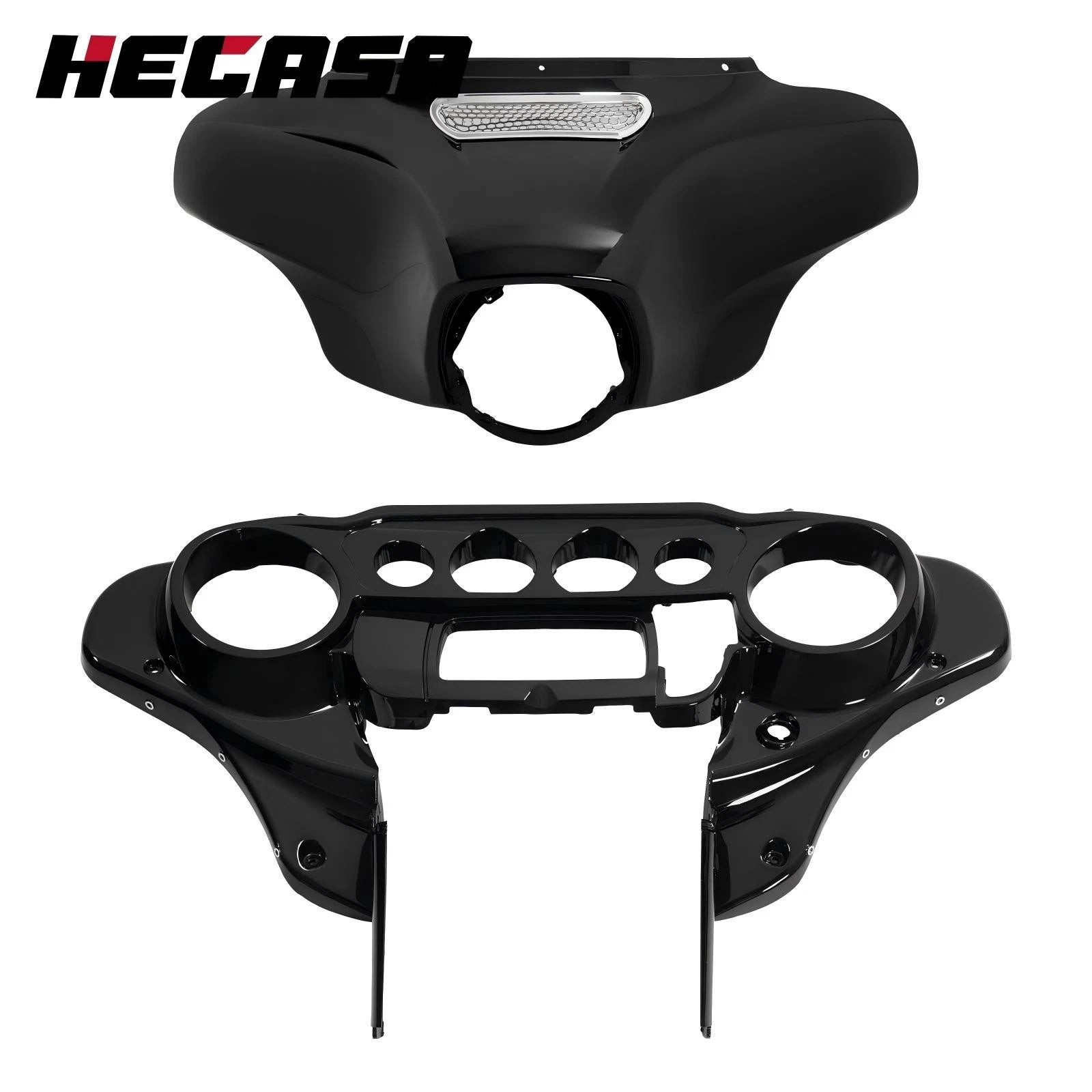 Inner & Outer Fairings for Harley Electra Street/Tri Glide (2014-2023) Vivid Black