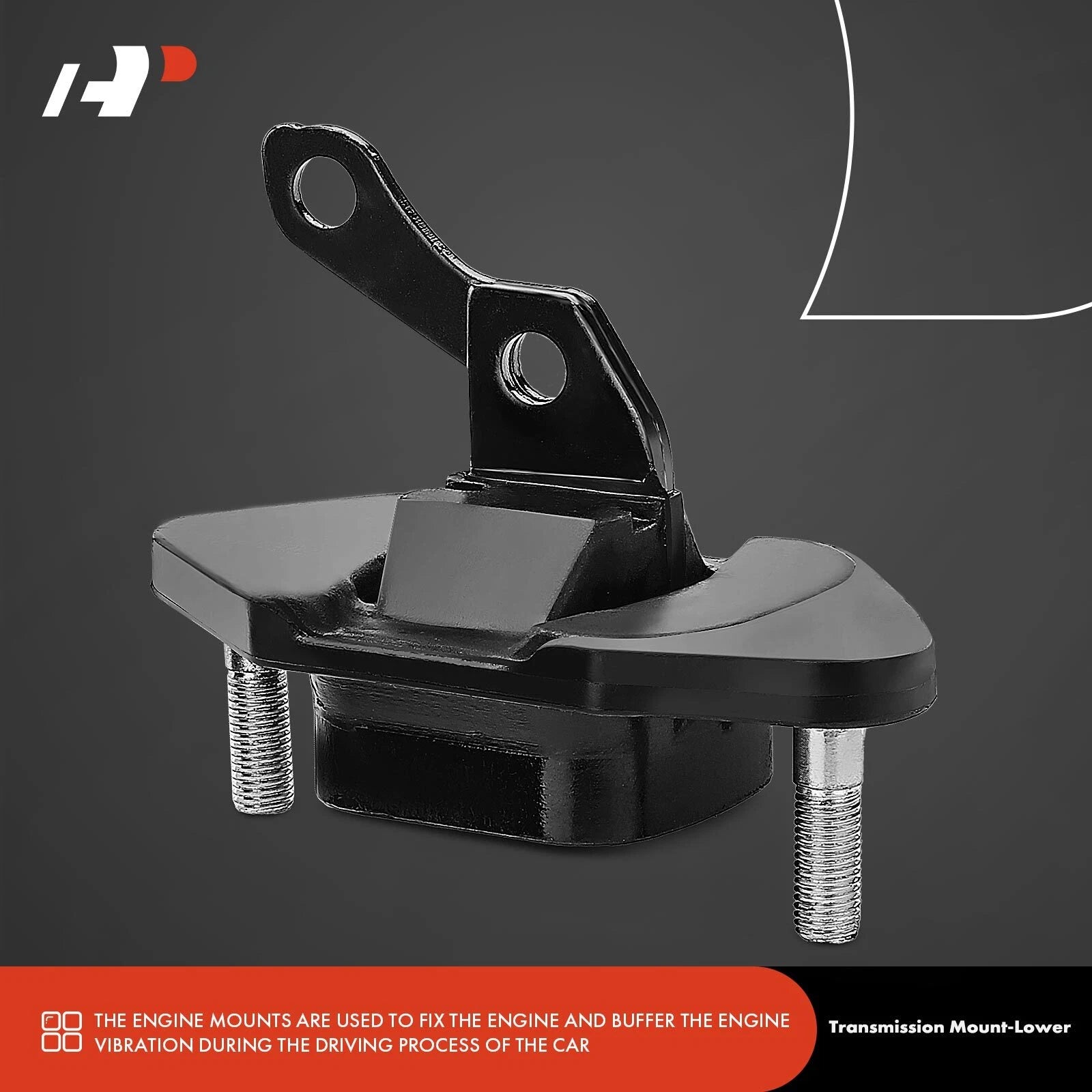 2X Upper & Lower Transmission Mount for Honda Accord (2008–2012) Acura TSX
