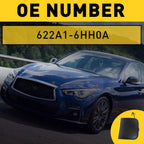 Front Bumper Tow Hook Cover Cap for Infiniti Q50 (2018–2019)