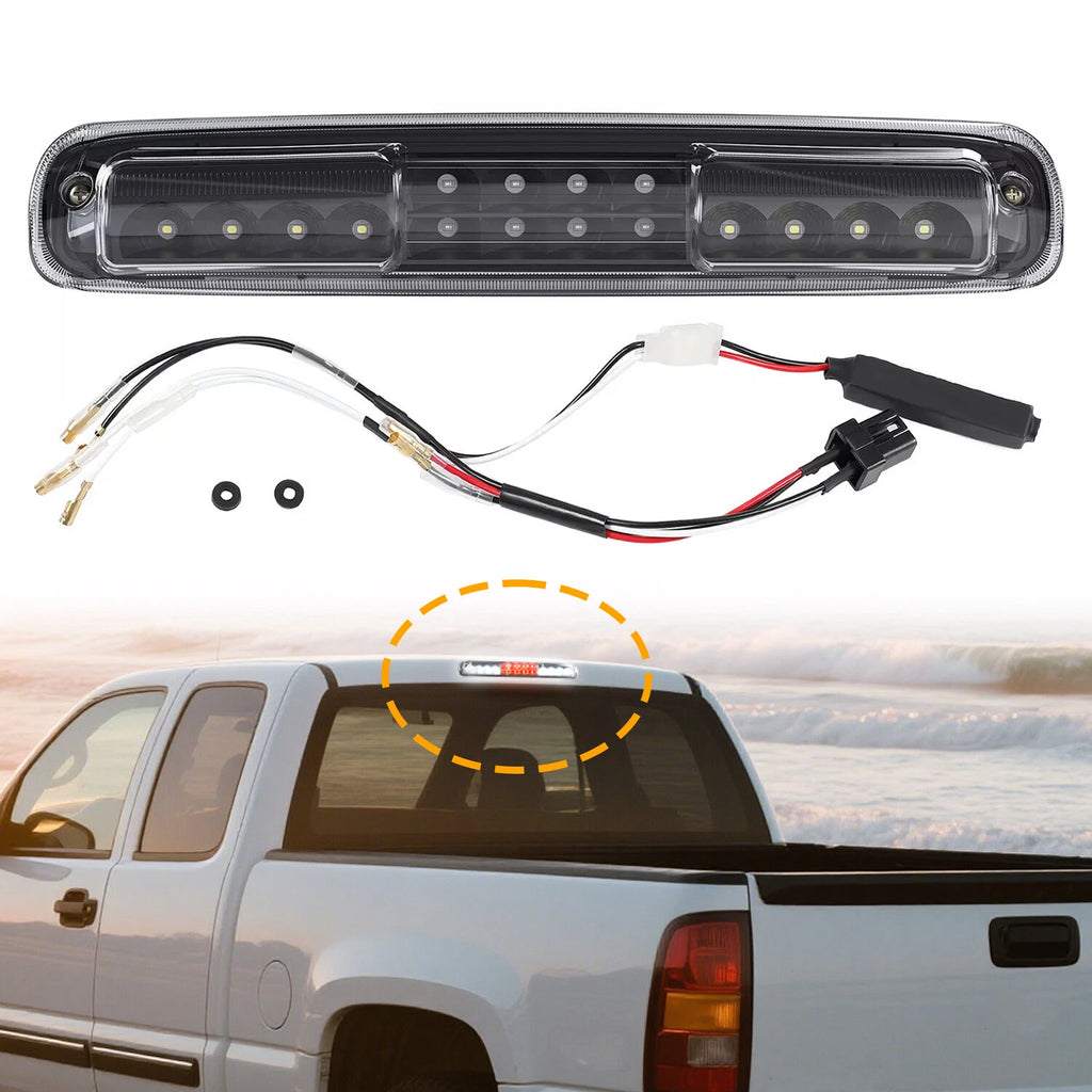 LED High Mount Third Brake Light for Chevy GMC Silverado Sierra (1999–2007)