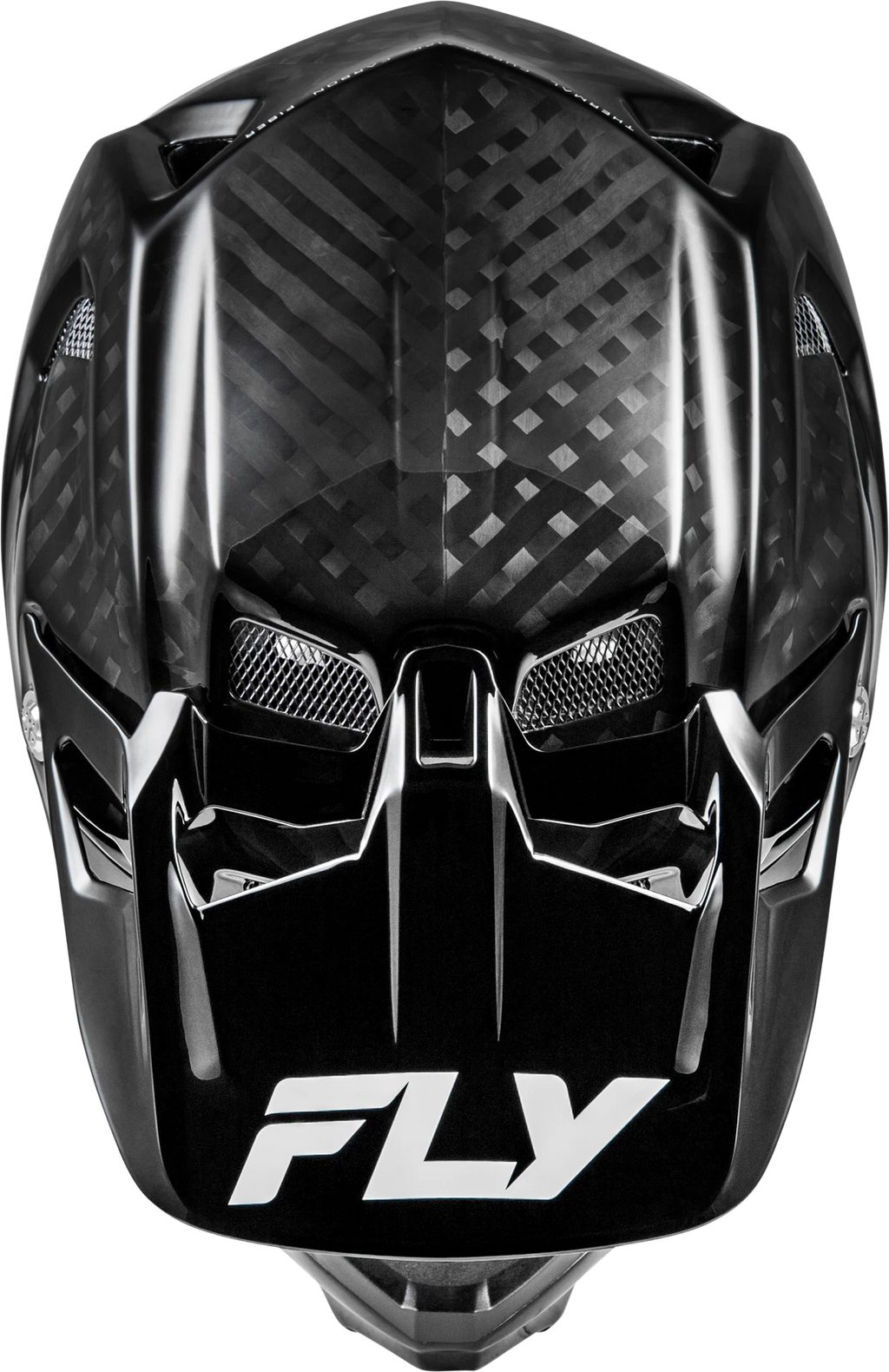 Fly Racing Werx R Carbon Full-Face Helmet for Bicycle (Large, Black)