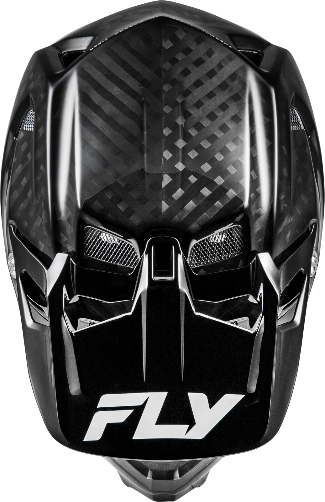 Fly Racing Werx R Carbon Full-Face Helmet for Bicycle (Large, Black)