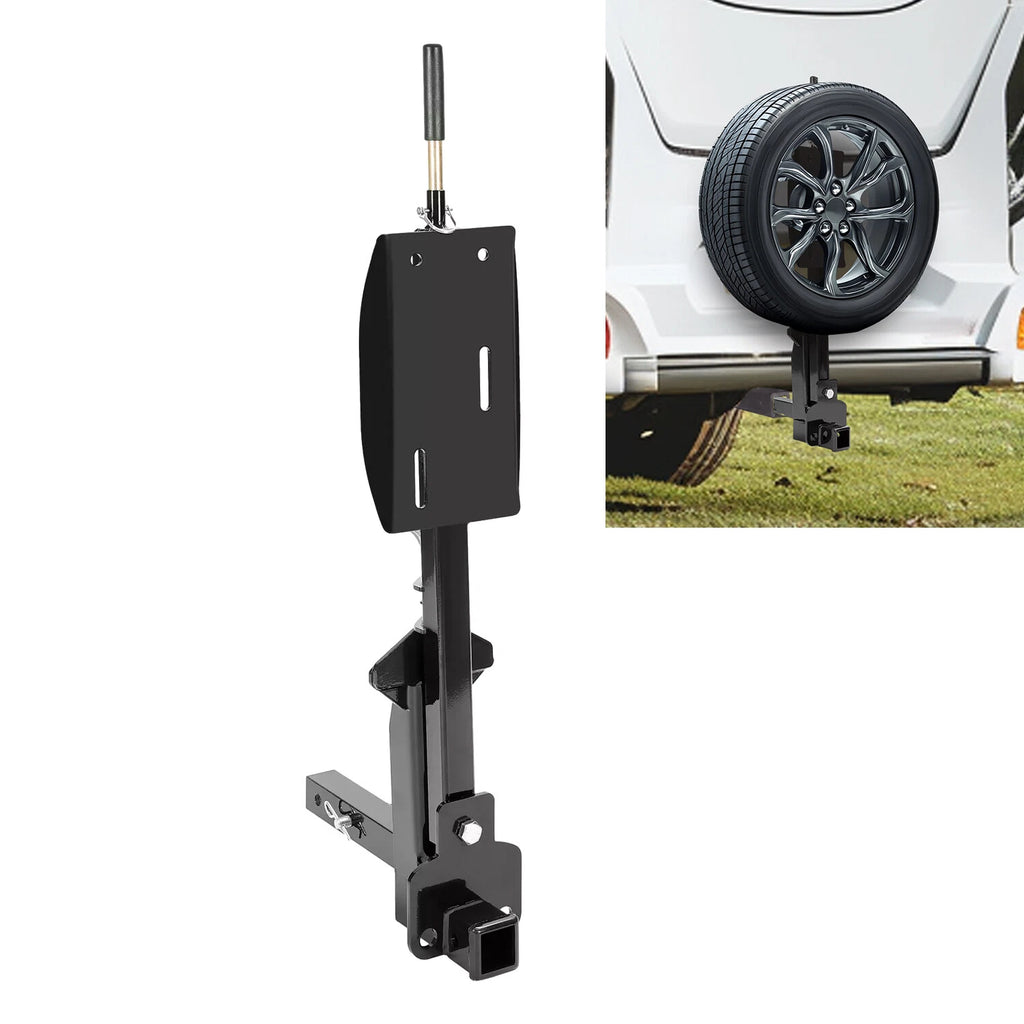 RV Spare Tire Carrier for 16" - 24.5" Wheels (2" Receiver)