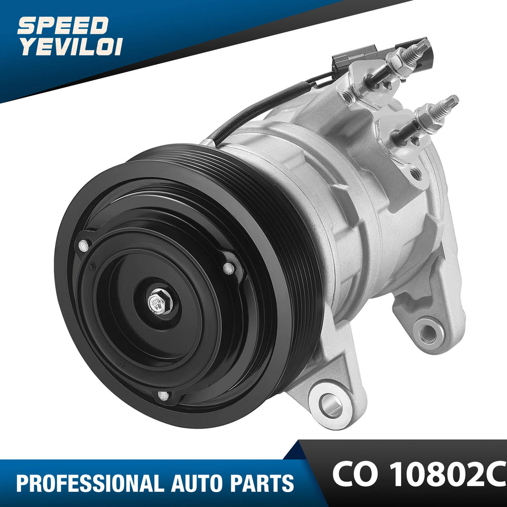 AC Air Compressor w/Clutch for Dodge Ram 1500 2500 3500 4000 (2003–2008)