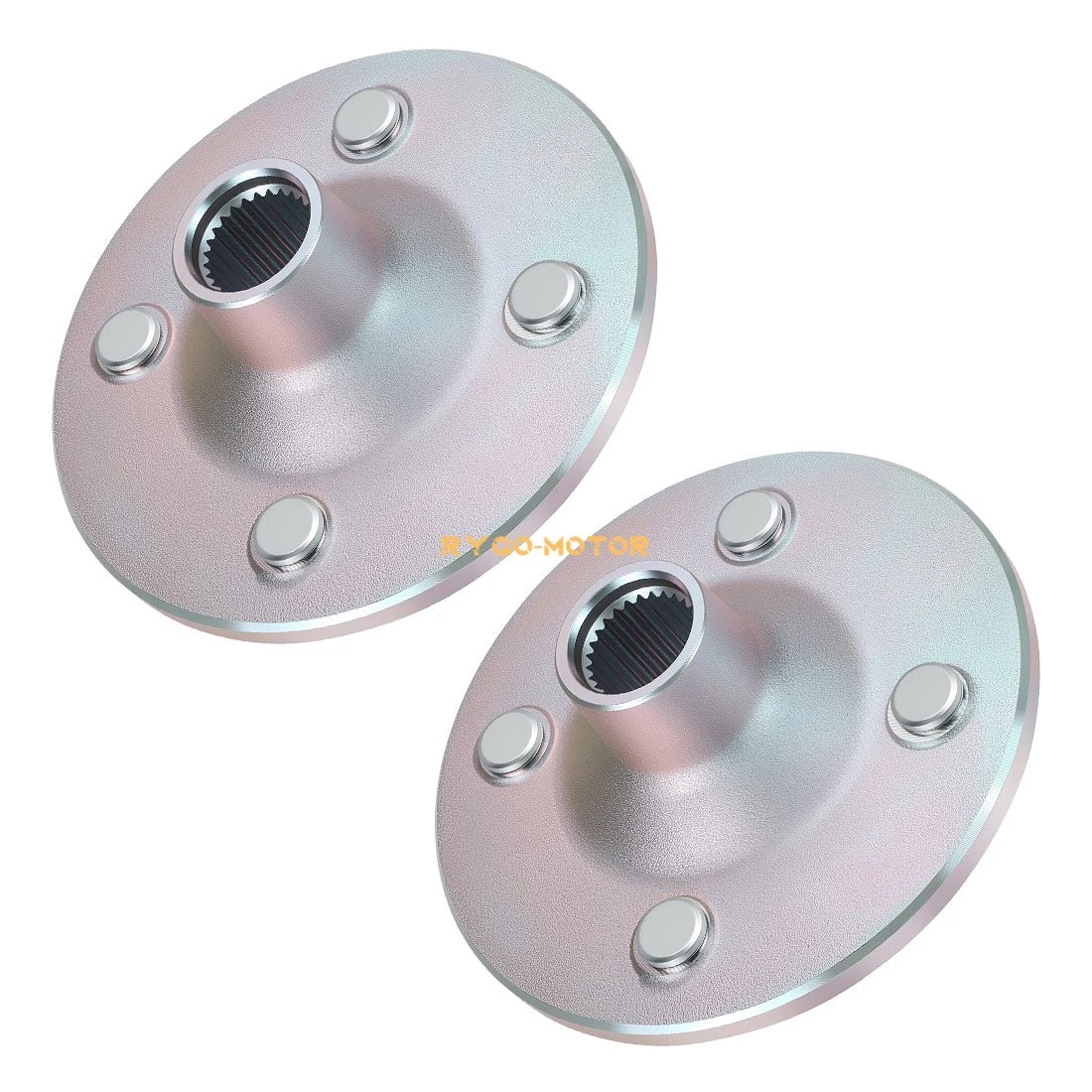 Set of 2 Rear Wheel Hubs for Yamaha Grizzly 350 400 YFM350 YFM400 (2007–2014)
