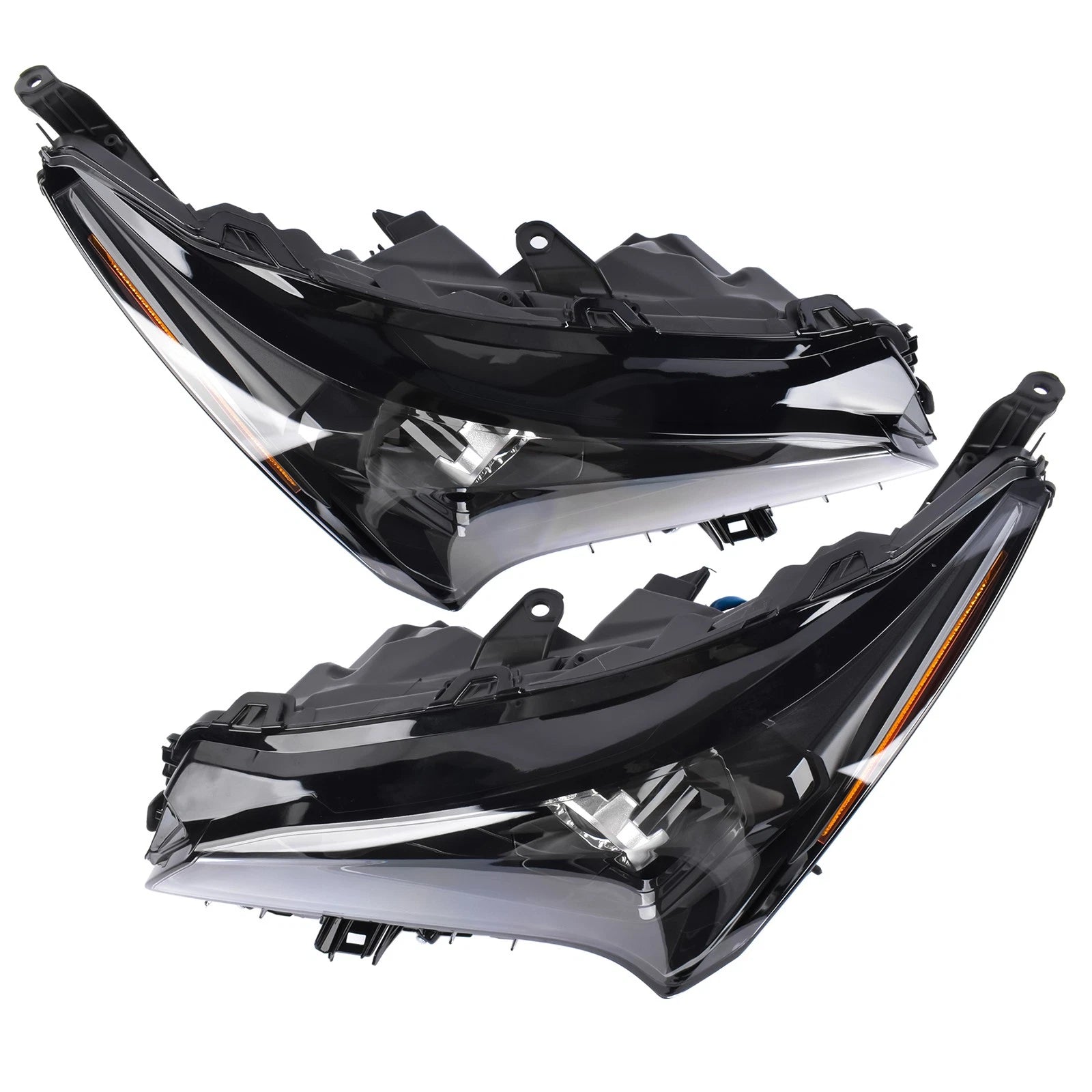2X LED Headlight w/o AFS for Lexus NX200t NX300 NX300h (2018–2021)