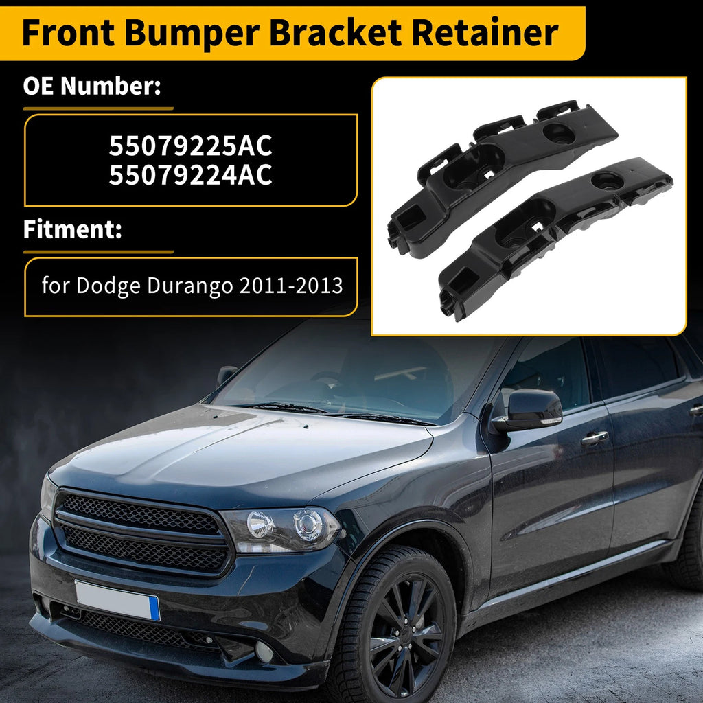 Front Bumper Bracket Set of 2 for Dodge Durango (2011–2013) No. 55079225AC/55079224AC