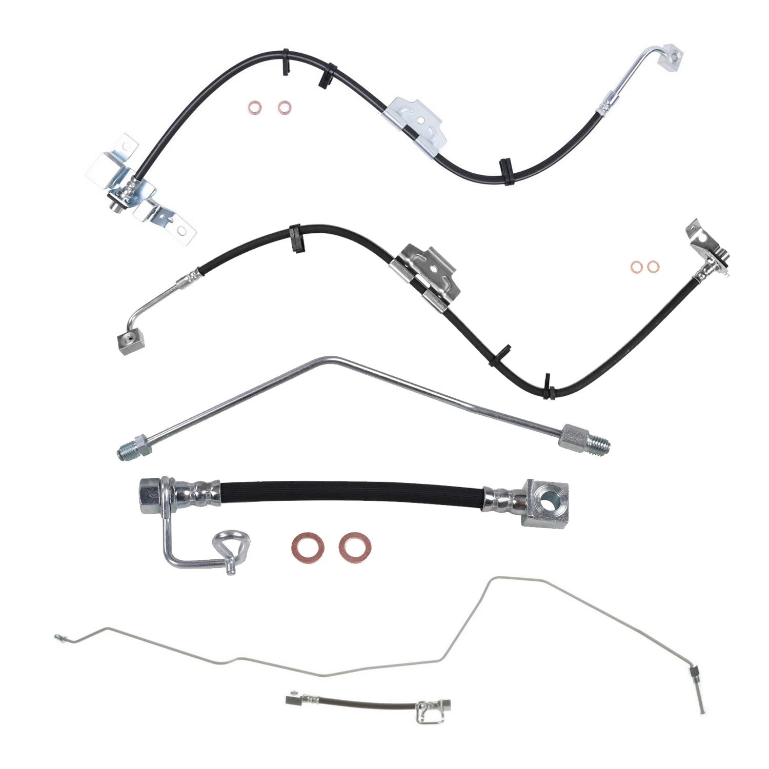 Sunsong Brake Hydraulic Hose Kit for Ram 2500 (2003–2009)
