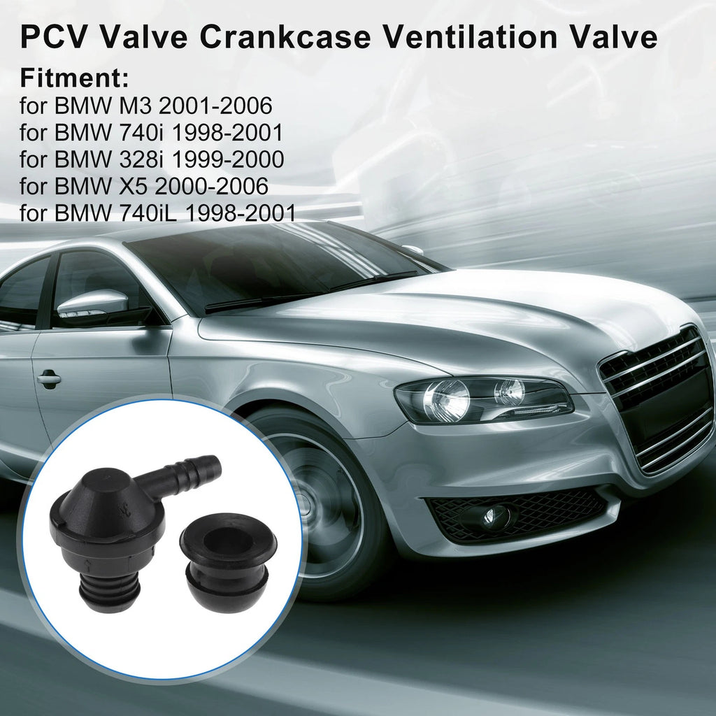 Set of 1 PCV Valve 34331161300/030103175B for BMW M3 (2001–2006)