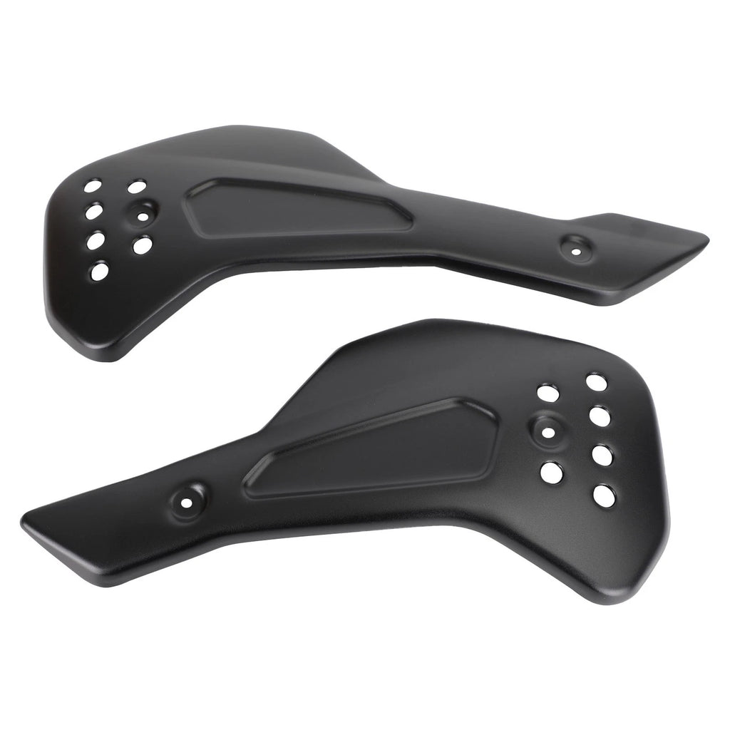 Lower Engine Belly Protection Plates for Trident 660 (2021) - Black
