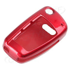 Key Shell Cover Flip Remote Fob Gloss Red for Audi A3 A4 Q7 R8