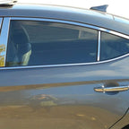 Luxury FX Stainless Steel Pillar Post Trim Kit for Hyundai Elantra (2017–2020)