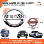 Chrome Emblem Front Grille for Nissan Navara D22 (2001-2014)