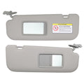 Set of 2 Sun Visors for Hyundai Veloster (2012–2015) Gray