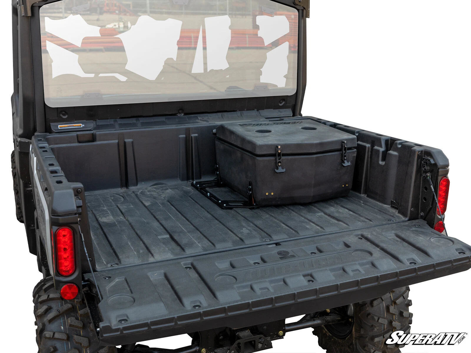 SuperATV Cooler Cargo Box for Can-Am Defender (2016–2023)