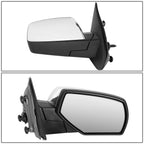 Right Powered Heated Towing Mirror Chrome for Chevy Silverado/GMC Sierra (2014–2018)