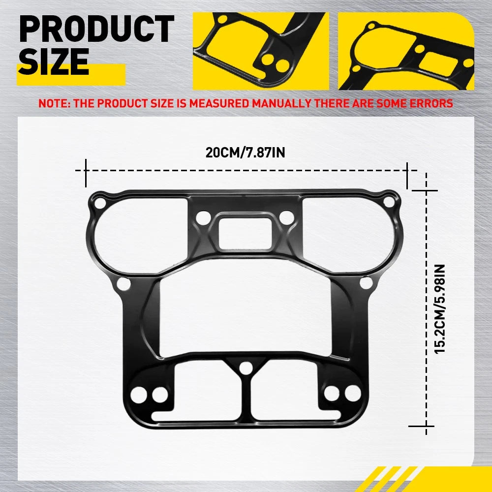 Rocker Box Cover Gaskets Kit for Harley Big Twin EVO 1992–1998