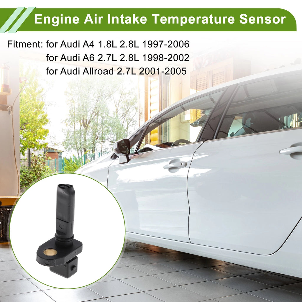 Air Charge Temperature Sensor No.F5PF18845AA for Audi A4 1.8L 2.8L (1997–2006)