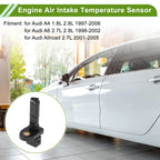 Air Charge Temperature Sensor No.F5PF18845AA for Audi A4 1.8L 2.8L (1997–2006)