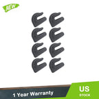 Set of 8 Weld On Grab Hooks for Various Applications (6600 lbs Capacity)