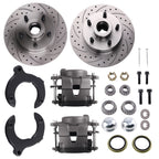 11" Slotted Front Disc Brake Conversion for Ford Mustang II (1974–1978) 5 x 4.75"