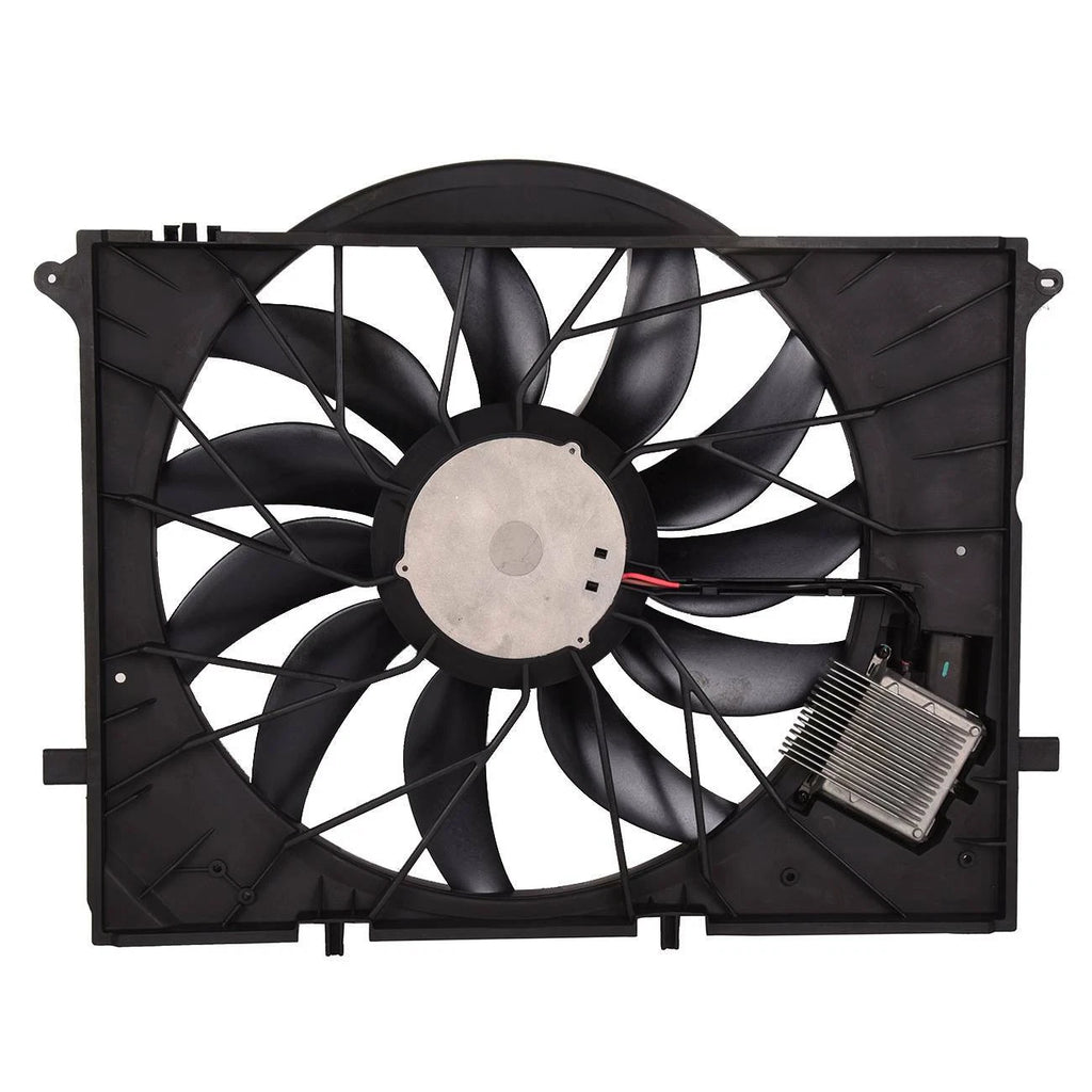 Radiator Cooling Fan Assembly for Mercedes-Benz SL55 SL63 SL65 AMG (2003–2009)