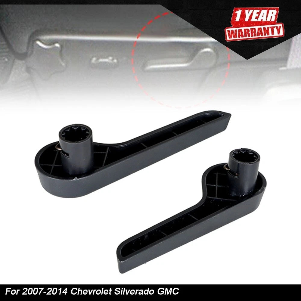 Set of 2 Front Seat Recliner Handles for 2007â2014 Silverado Sierra Chevy
