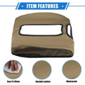 Armrest Protector Cover Pad for GMC Sierra 2014-2017 Deep Brown