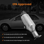 Catalytic Converter for 1998-2002 Honda Accord DX EX LX 2.3L (EPA Approved)